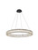 Monroe LED Pendant in Black (173|3503D31BK)