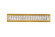 Monroe LED Wall Sconce in Gold (173|3502W24G)