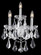 Maria Theresa Three Light Wall Sconce in Chrome (173|2801W3CRC)