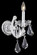Maria Theresa One Light Wall Sconce in Chrome (173|2801W1CRC)