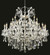 Maria Theresa 24 Light Chandelier in Chrome (173|2801D36CRC)