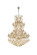 Maria Theresa 61 Light Chandelier in Golden Teak (173|2800G54GTGTRC)