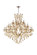 Maria Theresa 37 Light Chandelier in Golden Teak (173|2800G44GTGTRC)