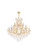 Maria Theresa 37 Light Chandelier in Gold (173|2800G44GRC)