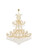 Maria Theresa 84 Light Chandelier in Gold (173|2800G120GRC)