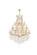 Maria Theresa 28 Light Chandelier in Gold (173|2800D38GRC)