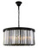 Sydney Eight Light Chandelier in Matte Black (173|1238D31MBSSRC)