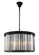 Sydney Eight Light Chandelier in Matte Black (173|1238D26MBSSRC)