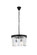 Sydney Three Light Pendant in Matte Black (173|1238D16MBRC)