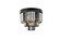 Sydney Nine Light Flush Mount in Matte Black (173|1231F20MBSSRC)