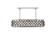 Madison Seven Light Chandelier in Polished Nickel (173|1216G50PNSSRC)