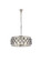 Madison Five Light Chandelier in Polished Nickel (173|1214D20PNSSRC)