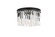 Sydney Three Light Flush Mount in Matte Black (173|1208F16MBRC)