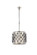 Madison Four Light Pendant in Polished Nickel (173|1206D14PNSSRC)