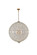 Olivia Eight Light Chandelier in French Gold (173|1205G36FGRC)