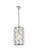 Madison One Light Pendant in Polished Nickel (173|1204D8PNRC)