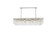 Sydney 12 Light Chandelier in Polished nickel (173|1202D60PNRC)