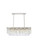 Sydney 12 Light Chandelier in Polished Nickel (173|1202D40PNRC) Sydney 12 Light Chandelier in Polished Nickel (173|1202D40PNRC)