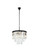 Sydney Nine Light Chandelier in Matte Black (173|1201D20MBRC)