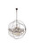 Geneva 18 Light Chandelier in Rustic Intent (173|1130G43RIGTRC)