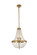 Valeria Five Light Pendant in brass (173|1113D14BR)