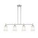 Bronson Four Light Island Pendant in Brushed Nickel (43|D278MISBN)