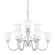 Bronson Nine Light Chandelier in Brushed Nickel (43|D278M9CHBN)