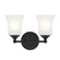 Bronson Two Light Vanity in Matte Black (43|D278M2BMB)