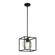 Kew Gardens One Light Pendant Convertible in Matte Black (43|D276M8PMB)