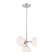 Zio Four Light Chandelier Convertible in Polished Nickel (43|D270H4CHPN) Zio Four Light Chandelier Convertible in Polished Nickel (43|D270H4CHPN)