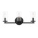 Hudson Heights Three Light Vanity in Matte Black (43|D268C3BMB)