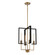Chicago PM Four Light Pendant in Old Satin Brass (43|D233M15POSB)