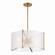 Daybreak Four Light Pendant in Old Satin Brass (43|D223M20POSB)