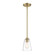 Westin One Light Pendant in Brushed Gold (43|95730BG)