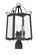 Glenwood Four Light Post Lantern in Black (43|94796BK)