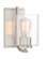 Liam One Light Wall Sconce in Platinum (Satin) (43|93001SP)