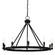 Fiora Ten Light Chandelier in Black (43|92589BK)
