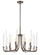 Laretto Eight Light Chandelier in Satin Copper Bronze (43|91788SCB)