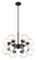 Meridian 12 Light Chandelier in Satin Bronze (43|912812SB)