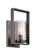Elements One Light Wall Sconce in Charcoal (43|86501CHA)