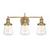 Taylor Three Light Bath Bar in Old Satin Brass (43|69503OSB)