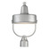 Portland One Light Post Lantern in Galvanized (43|33146GA)