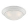 Tap Three Light Flush Mount in Matte White (43|1360LMW)