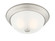 Decorative Flushmount Two Light Flushmount in Pewter (43|1257SPWW)