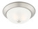 Decorative Flushmount Two Light Flushmount in Pewter (43|1257MPWW)
