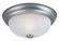 Decorative Flushmount Two Light Flushmount in Pewter (43|1257MPWAL)