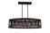 Parsh Five Light Island Chandelier in Pewter (401|9954P435101)