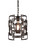 Litani One Light Chandelier in Brown (401|9913P101205)