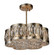 Nova Six Light Chandelier in Champagne (401|9906P166208)