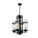 Sierra Four Light Mini Pendant in Black (401|9827P144101)